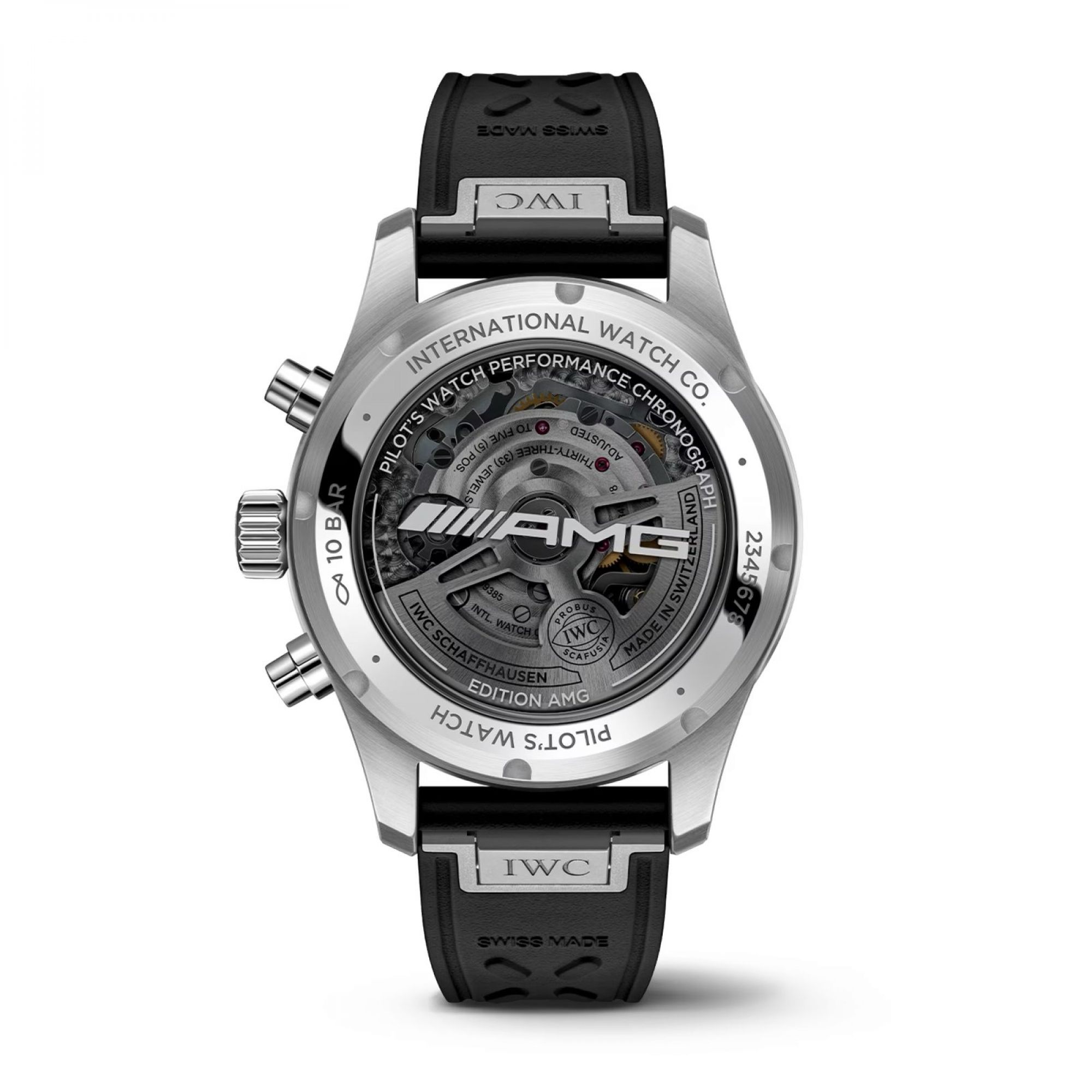 IWC Pilot’s Watch Performance Chronograph 41 AMG Rückseite
