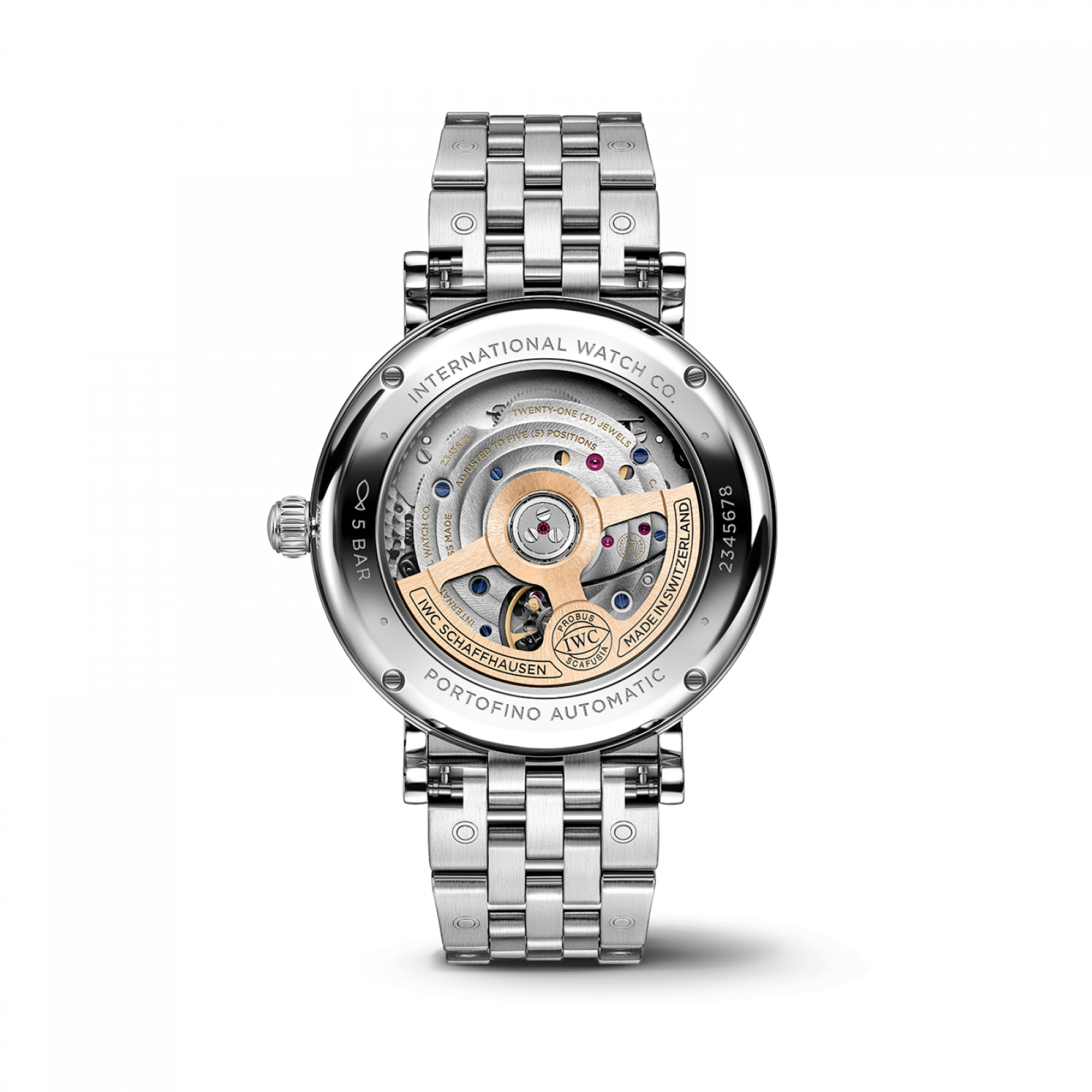 IWC Portofino Automatic 37 Rückseite