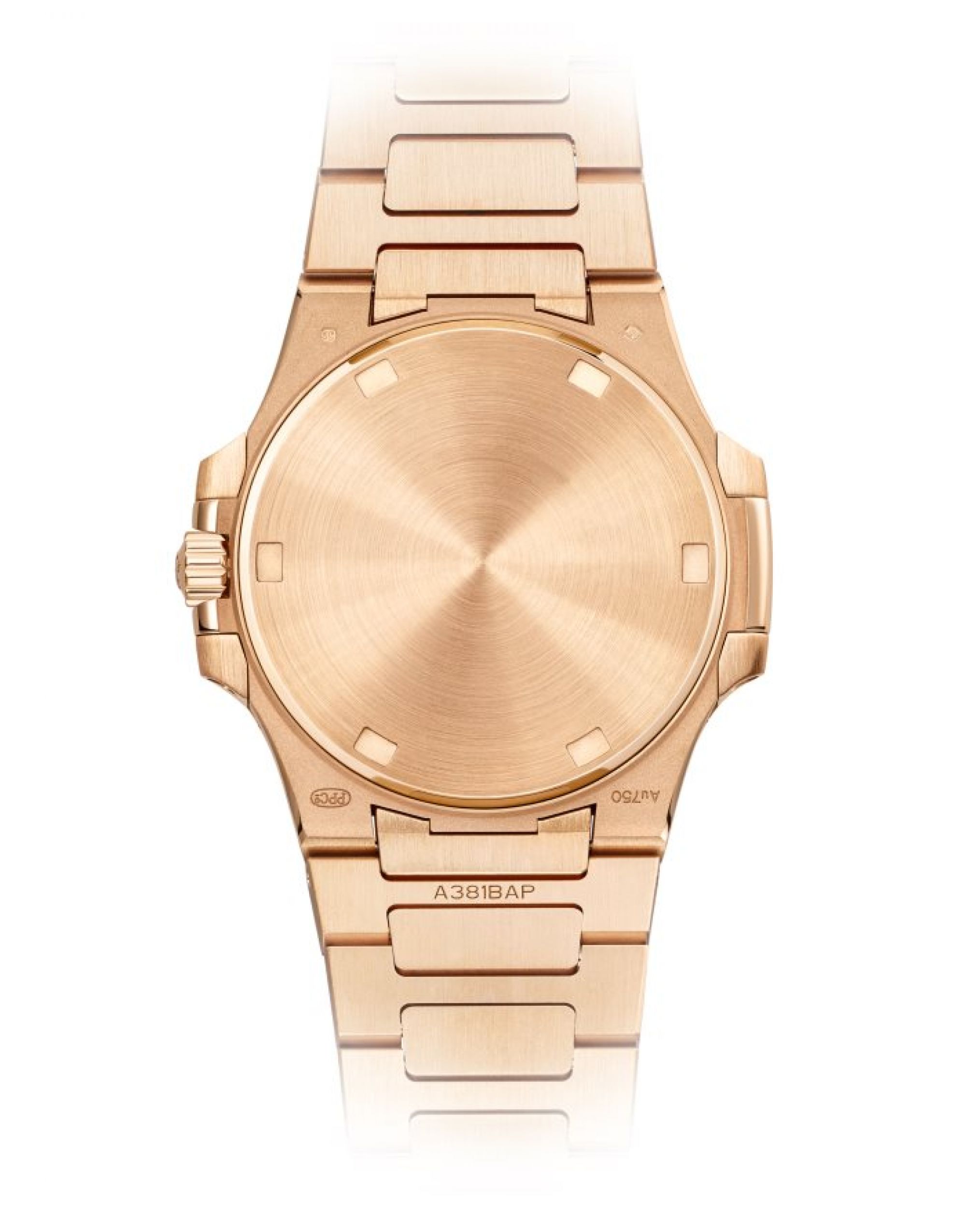 Patek Philippe Datum, Zentralsekunde. Rückseite