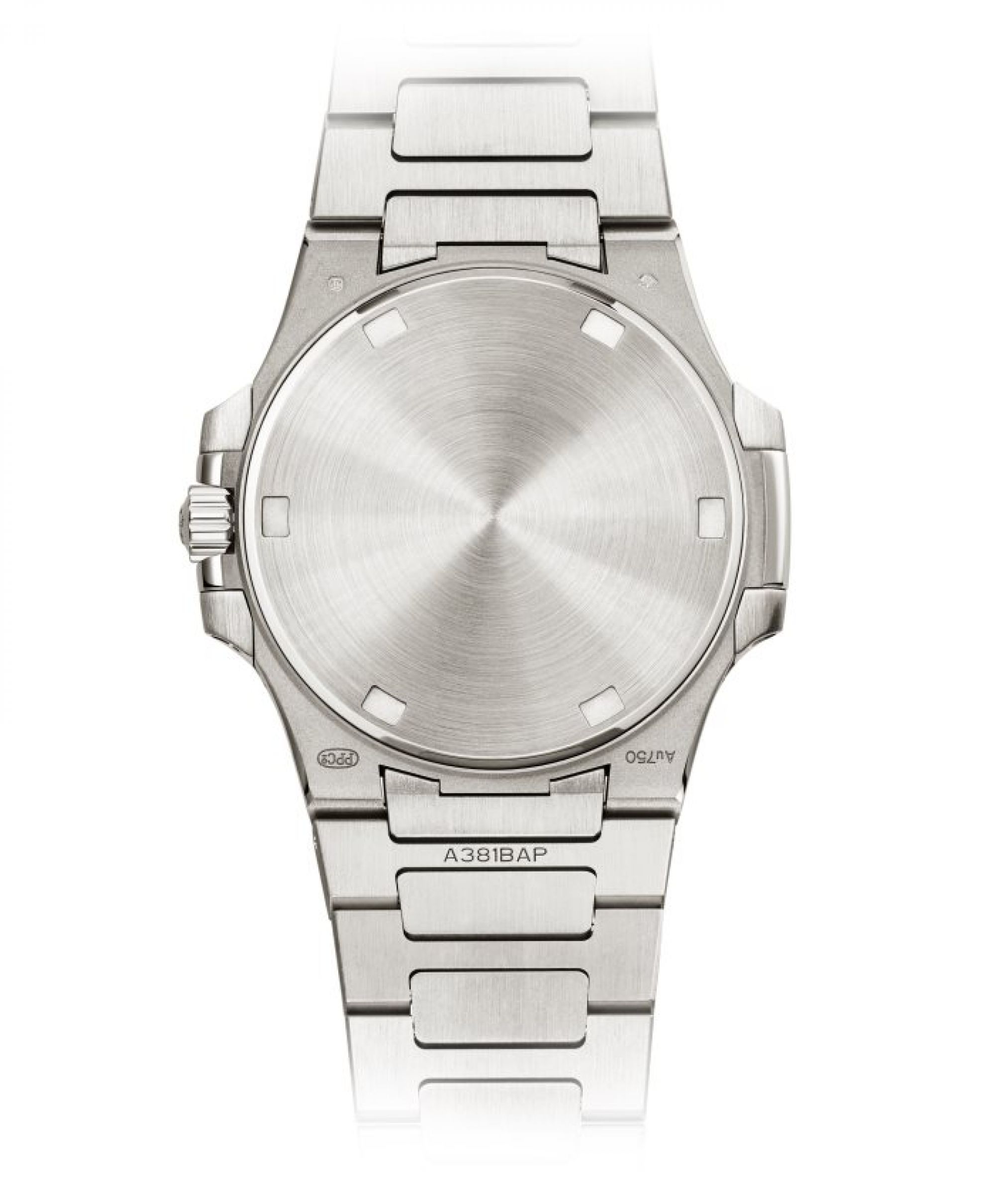 Patek Philippe Datum, Zentralsekunde. Rückseite