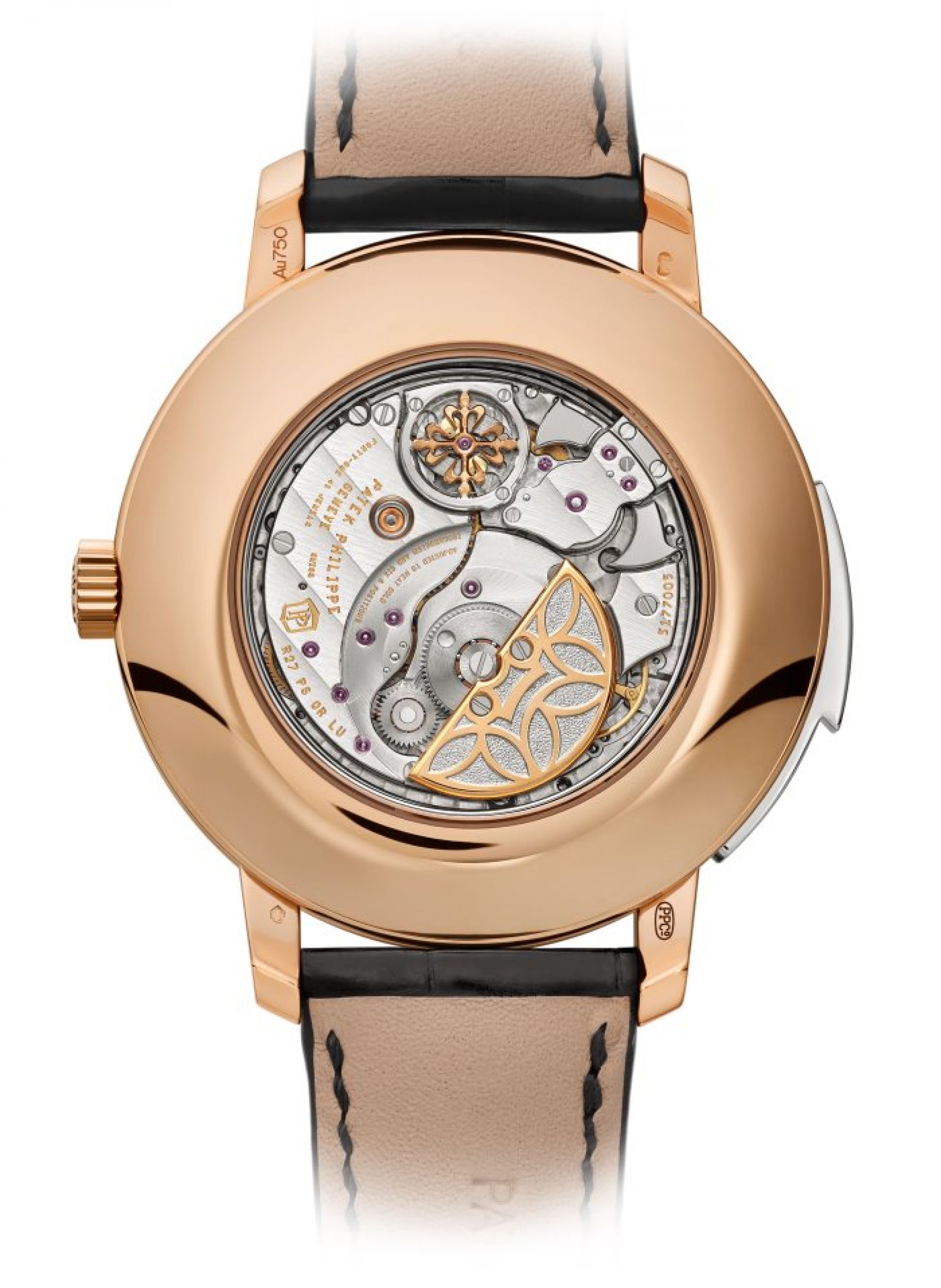 Patek Philippe Minutenrepetition, Ewiger Kalender. Rückseite