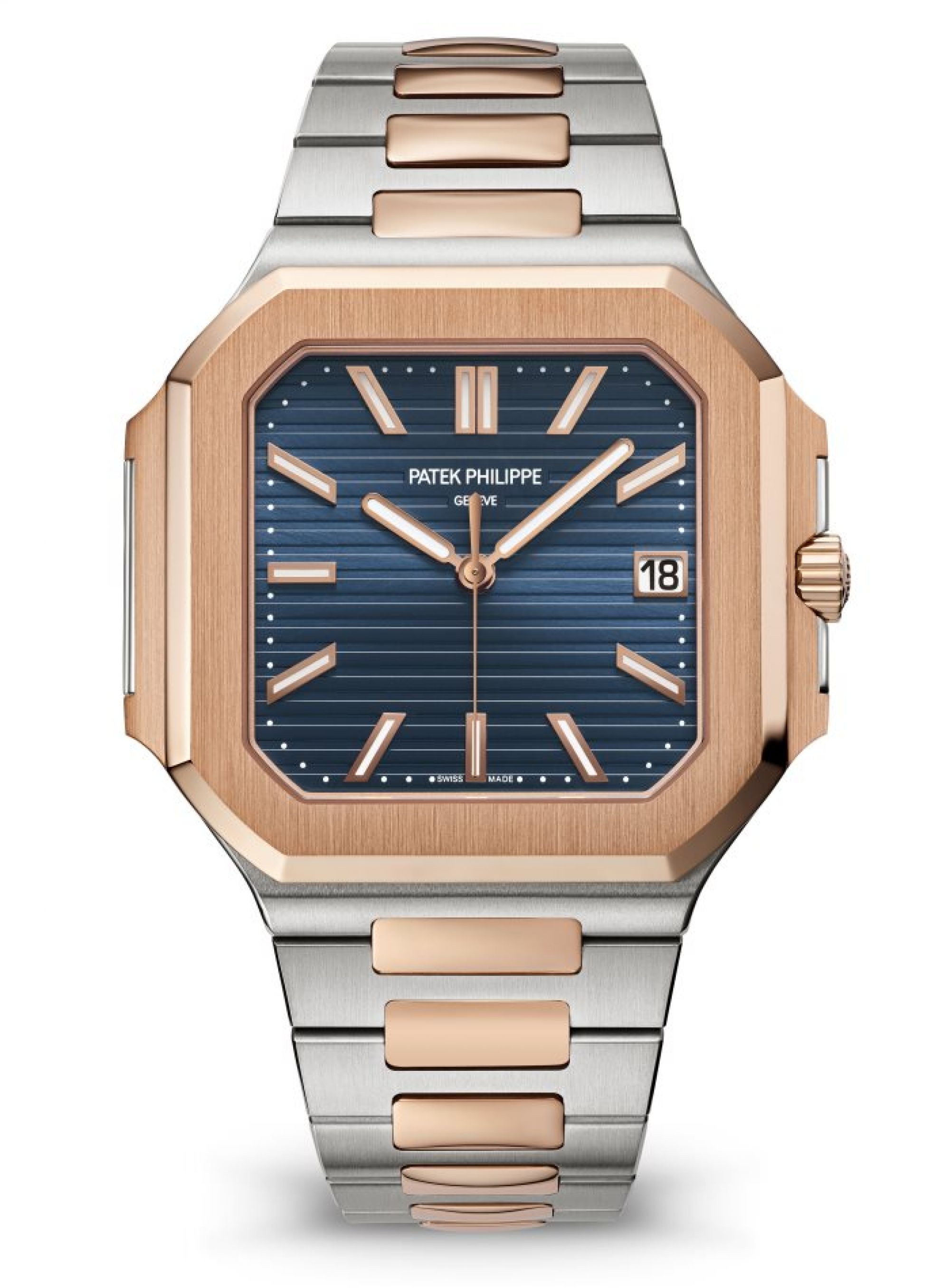 Patek Philippe Datum, Zentralsekunde. Face