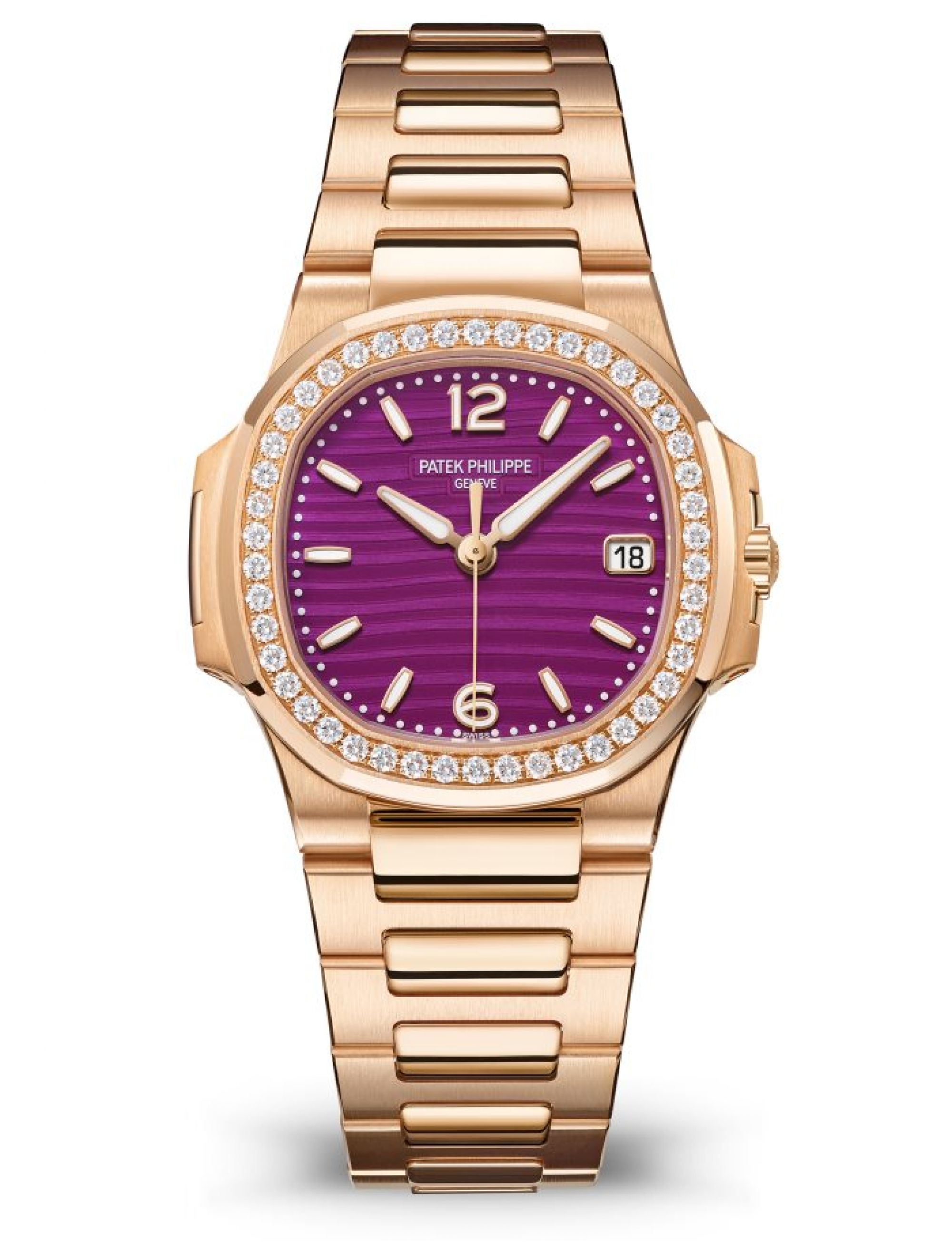Patek Philippe Datum, Zentralsekunde. Face