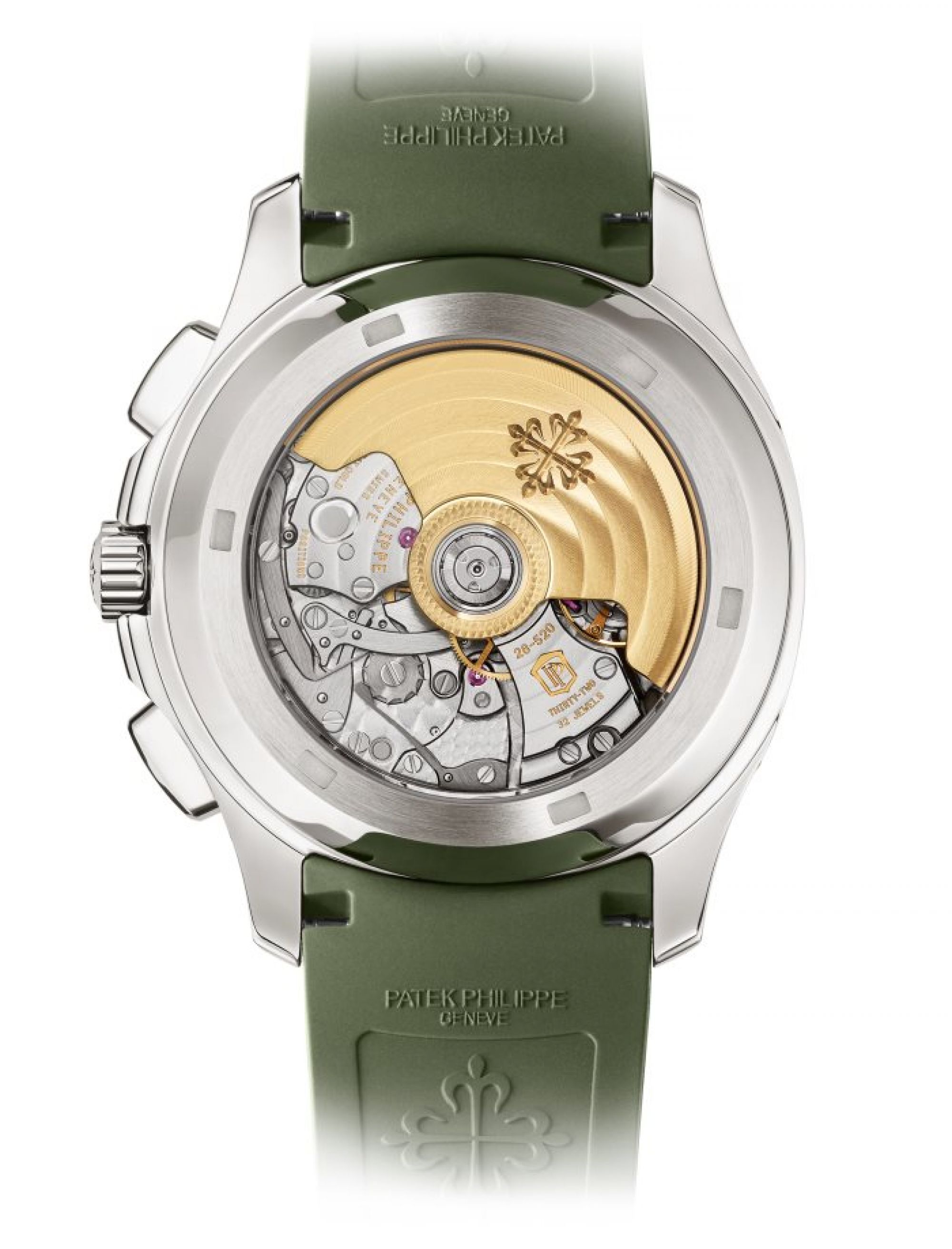 Patek Philippe Aquanaut Chronograph. Rückseite