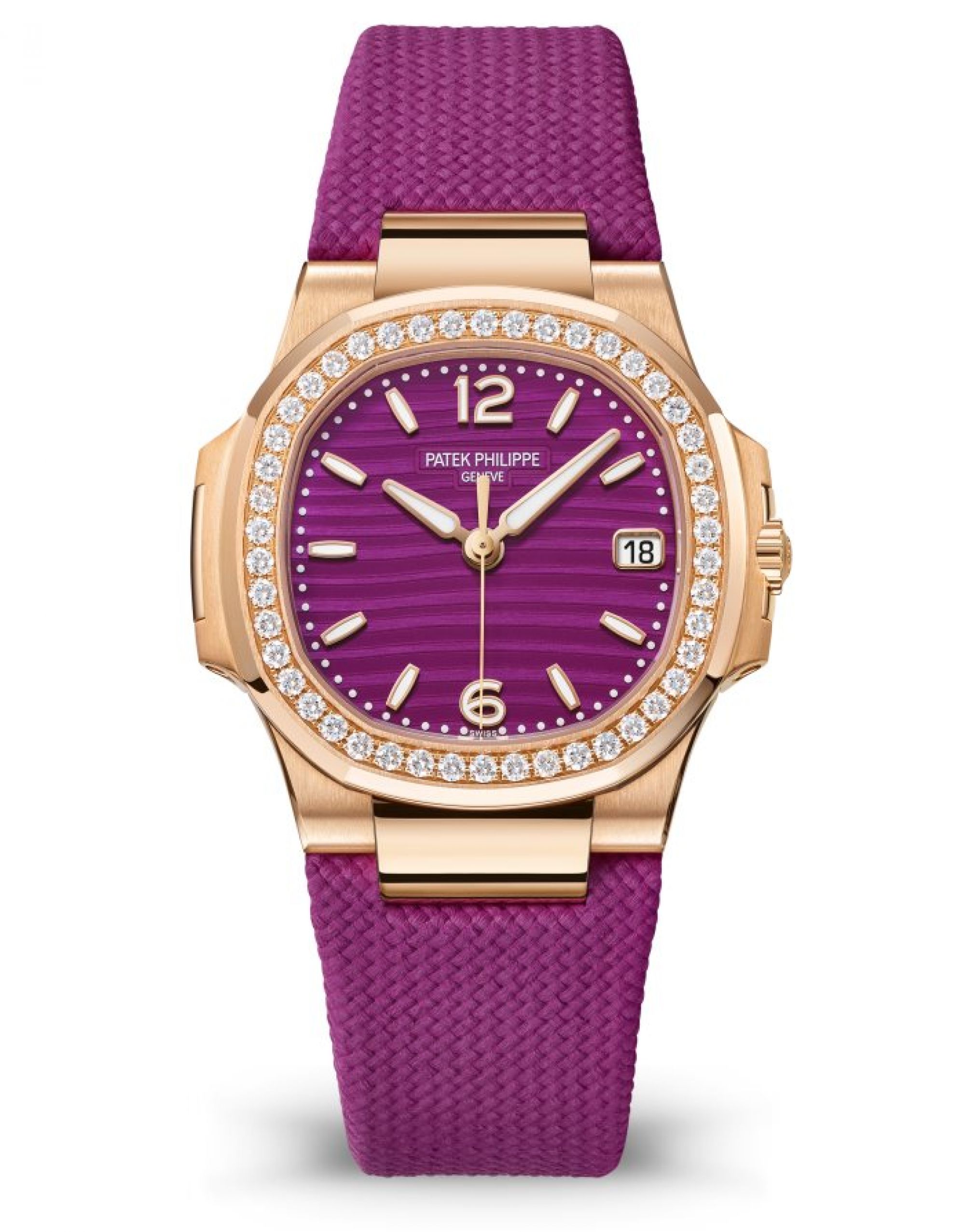 Patek Philippe Datum, Zentralsekunde. Face